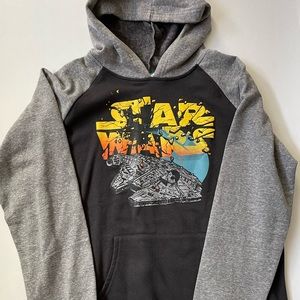 NWT Star Wars Millennium Falcon Hoodie - Youth XL